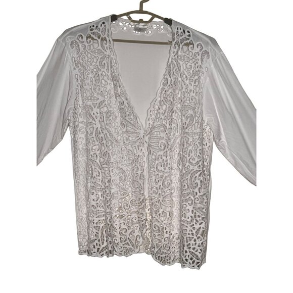 Bali Emerald OX One Size 3 PC Jacket-Tank-Maxi Skirt Rayon Wedding Beach Career - Picture 6 of 16